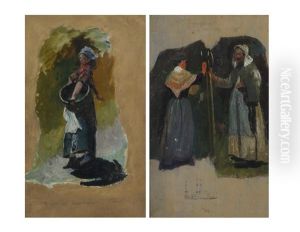 Figure Study, And Another (pair) Figure Study, And Another (pair)