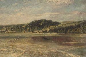 Long Fields, West Drayton (+ Arnside (?), Morecambe, Westmoreland; Pair) by John William Buxton Knight