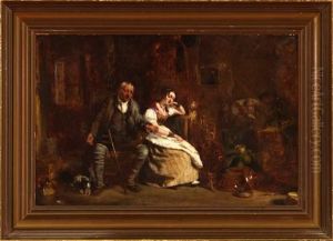 Rest For The Weary by John William Buxton Knight