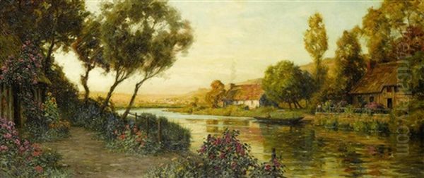 Sunset, Risle Valley - view 1