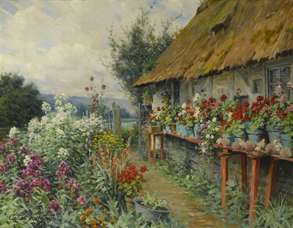 Cottage Garden In Bloom, Paris - view 1