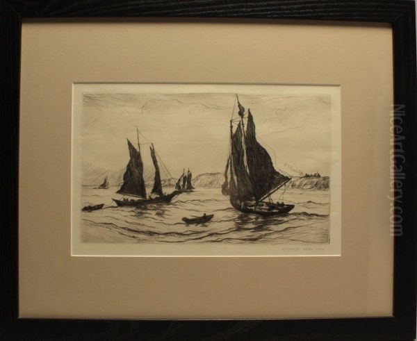 Boats Off The Coast - view 1