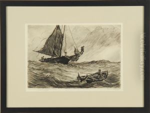 Sword Fishing On Montauk by Reynolds Beal