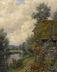 A Cottage Garden In Bloom