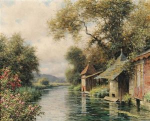 Vieux Lavoirs by Louis Aston Knight