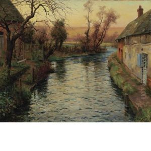 By The River by Louis Aston Knight
