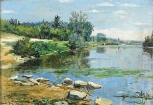 Paysage by Louis Aston Knight
