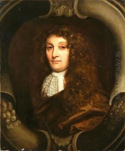 Portrait Of A Gentleman With Long Dark Curling Hair Portrait Of A Gentleman With Long Dark Curling Hair