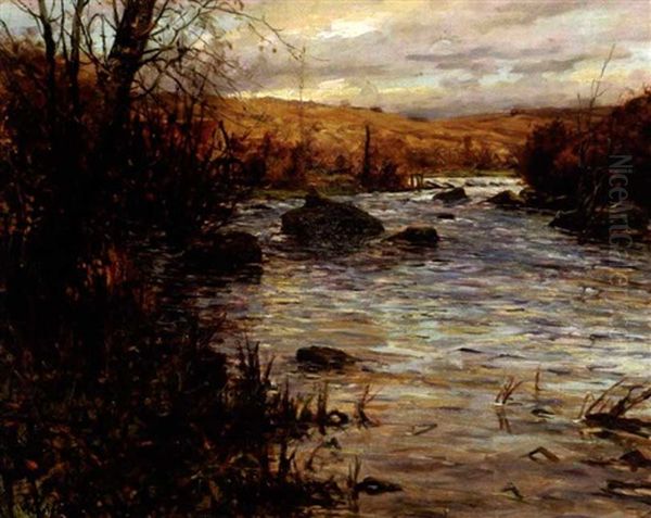 Twilight Along The River - view 1