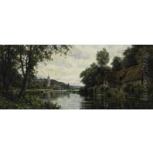 A Cottage Along A River