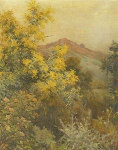 Garden On The Riviera by Louis Aston Knight