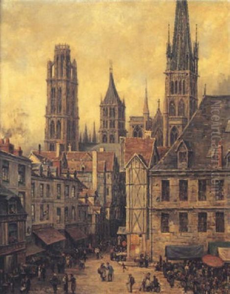 A View Of Rouen - view 1