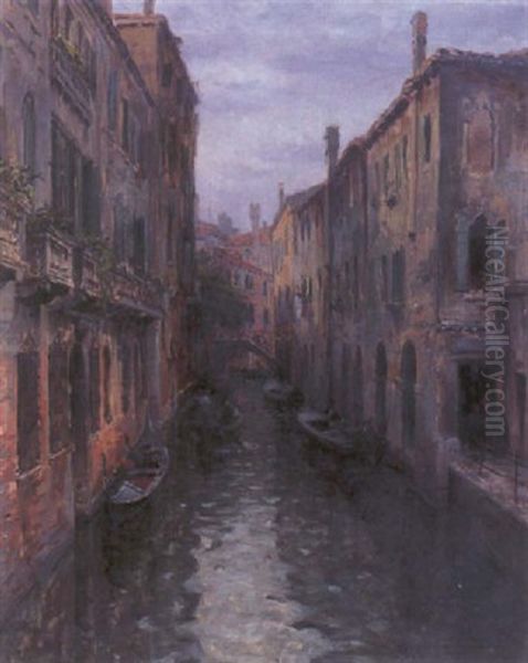 A Venetian Canal - view 1
