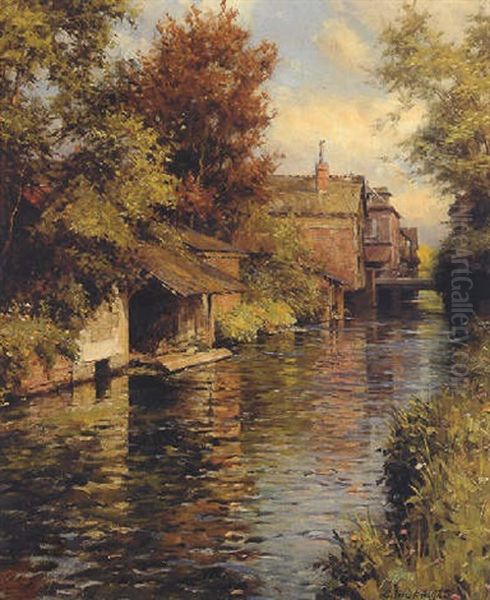 Sunny Afternoon On The Canal - view 1