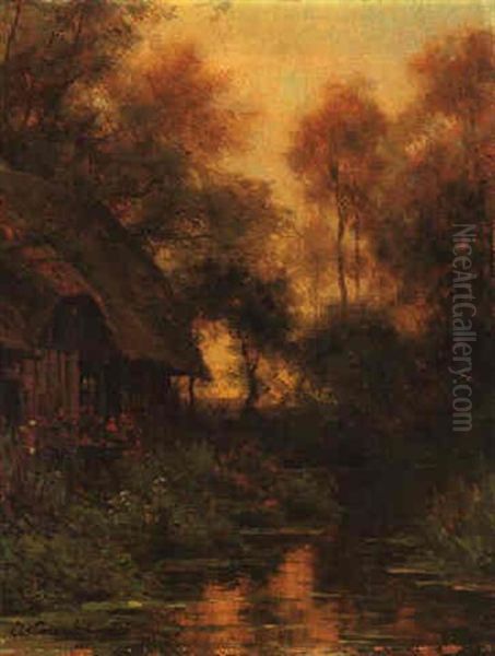 Cottage Along A Quiet River - view 1