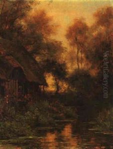 Cottage Along A Quiet River