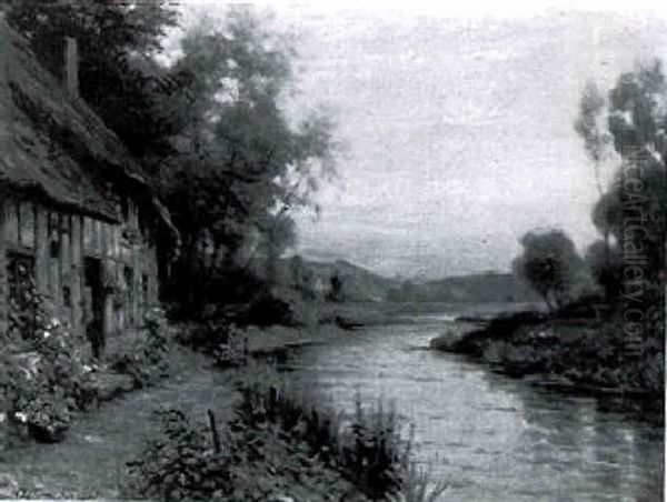 Cottage By Stream - view 1