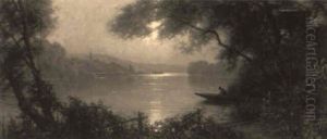 Evening On The Seine by Louis Aston Knight