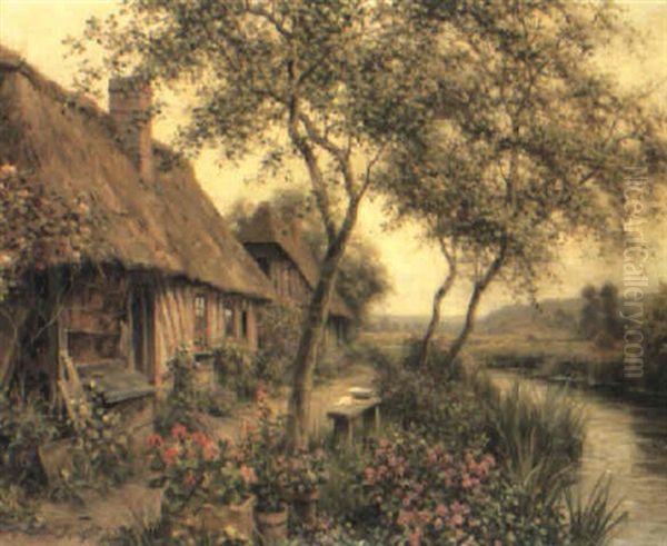 Cottages Beside A River - view 1