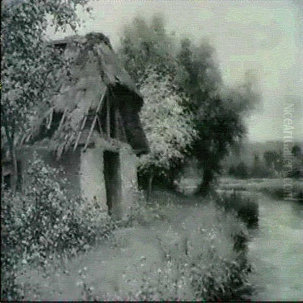 Cottage Beside A River - view 1