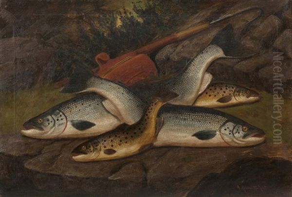 Salmon And Trout; Pike, Salmon And Trout (pair) - view 1