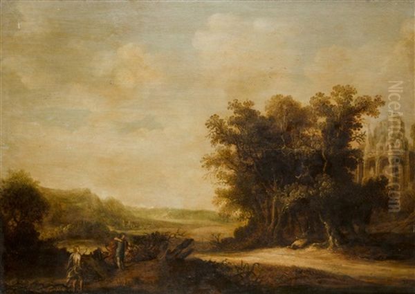 Landschaft Mit Jagern - view 1