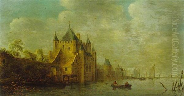 A Castle On A River - view 1