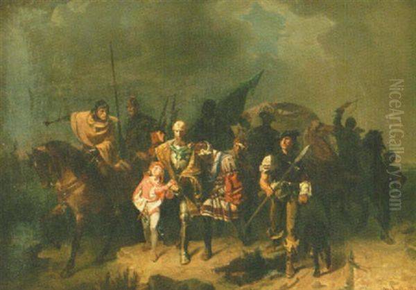 Gefangene Edelleute Im Deutschen Bauernkriege - view 1