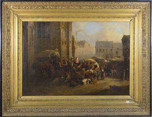 Scene De Marche by Henriette Gertruide Knip