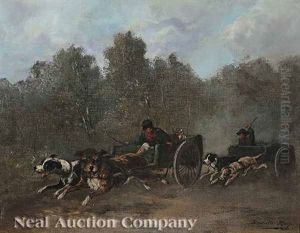 The Dog Cart by Henriette Gertruide Knip