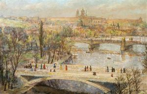 Spring In Prague by Emanuel Knizek