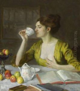Beim Fruhstuck by Robert Knoebel