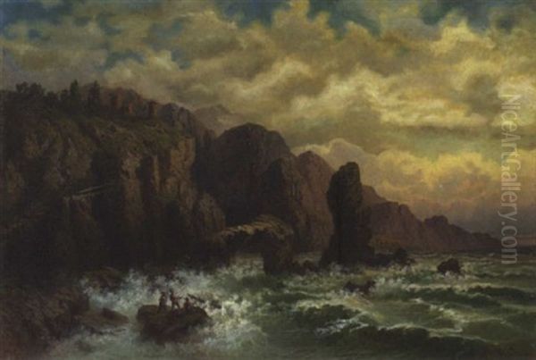 Felsige Kuste (am Schwarzen Meer?) - view 1