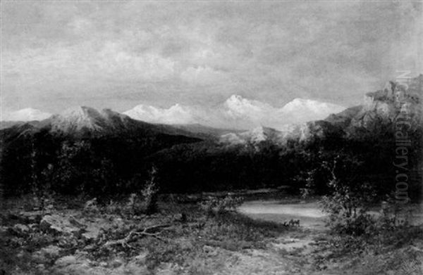 Gebirgslandschaft Im Kaukasus - view 1