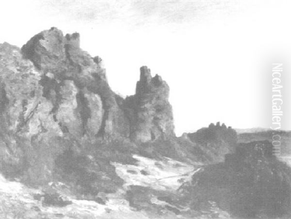 Felspartie Im Kaukasus - view 1