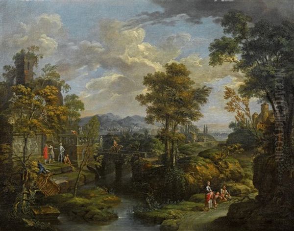 A Landscape With A Waterway - view 1
