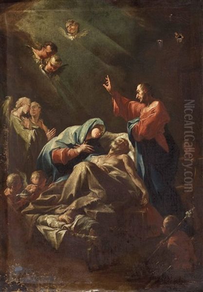 Der Tod Des Hl. Joseph (study For Altarpiece?) - view 1