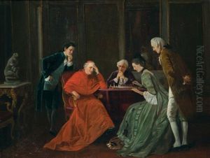Playing Chess by August Hermann Knoop