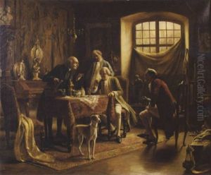 An Interior With Figures An Interior With Figures