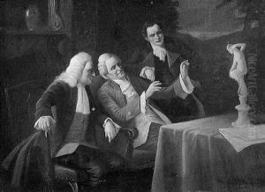 Die Kunstkenner by August Hermann Knoop
