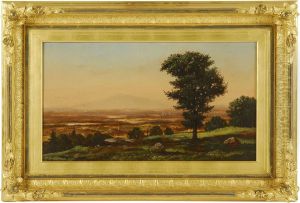 New England Mountain Landscape by Gamaliel Waldo Beaman