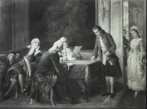 Genre Scene - 18th C. by August Hermann Knoop