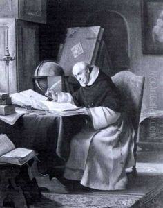 In Der Gelehrenstube by August Hermann Knoop