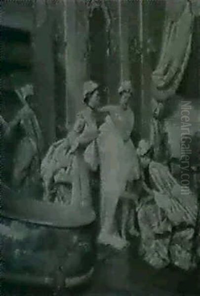 Morgentoilette Im Boudoir Der Rokokozeit - view 1