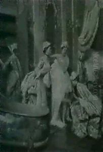 Morgentoilette Im Boudoir Der Rokokozeit