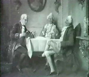 Die Seniorenrunde by August Hermann Knoop