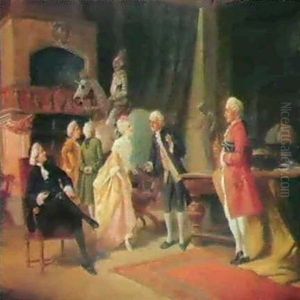 Rococointerior by August Hermann Knoop
