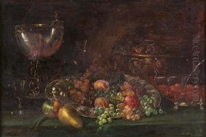 Stillleben Mit Nautilus-pokal