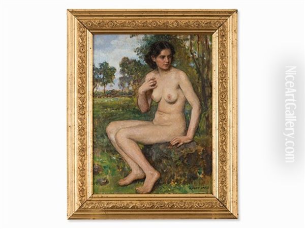 Sitting Nude - view 1