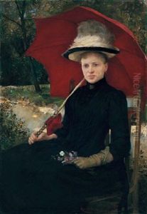 The Red Parasol